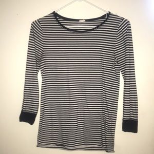 J.crew striped longsleeve shirt